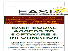 Tablet Screenshot of easi.cc